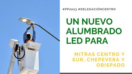 Luminarias LED en el Sector Medico Gonzalitos - Obispado