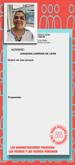 1393-B  JOAQUINA CARRION DE LEON